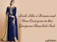 Gorgeous Anarkali Suit PowerPoint PPT Presentation