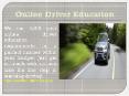 Online Driver Education PowerPoint PPT Presentation