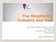 Hospitality management course and colleges in india