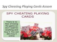 Marked playing cards in assam