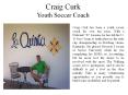 Craig Curk - Youth Soccer Coach PowerPoint PPT Presentation