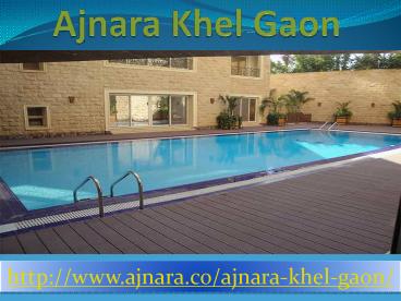 Ajnara Khel Gaon in Greater Noida West
