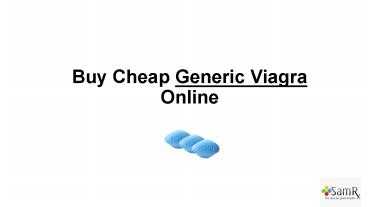Buy Cheap Generic Viagra Online