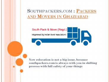 Packers and movers in Ghaziabad
