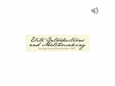 Orlando Professionals Dating Service | Orlando Single Professional