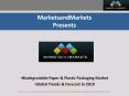 Biodegradable Paper & Plastic Packaging Market - Global Trends & Forecast to 2019 PowerPoint PPT Presentation