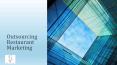 Outsourcing Restaurant Marketing PowerPoint PPT Presentation