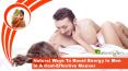 Natural Ways To Boost Energy In Men In A Cost-Effective Manner PowerPoint PPT Presentation