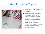 Marked Playing Cards in Tripura