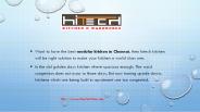 Modular Kitchen Factories in Chennai | Hitech Kitchen