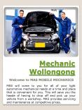 Mobile Mechanic Wollongong PowerPoint PPT Presentation