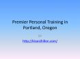personal trainer Portland PowerPoint PPT Presentation