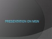 presentation on msn