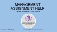 Manangement Assignment help-Instant Assignment Help Australia