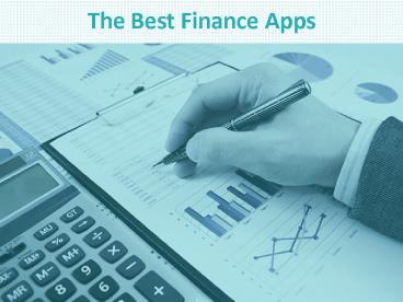 Best Finance, Investment, and Money Apps
