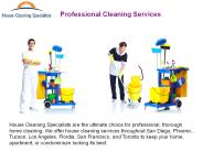 House Cleaning San Diego