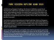 Parc Riviera Hotline 6100 3515