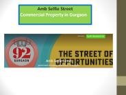Amb Selfie Street Gurgaon Commercial Property