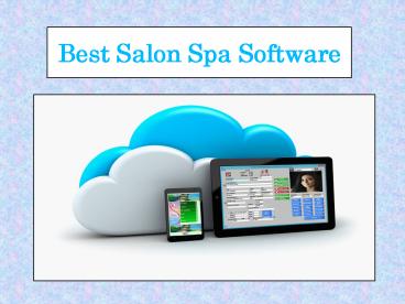 Best Salon Spa Software