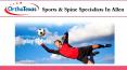 Sports And Spine Specialists In Allen PowerPoint PPT Presentation