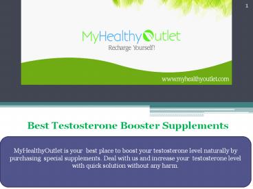 Best Testosterone Boosterone Supplements