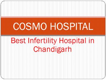 Infertility Hospital Chandigarh
