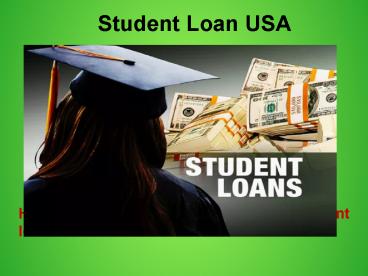 Student Loan USA