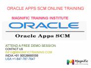 Oracle Apps SCM Online Training