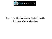 Set Up Business in Dubai