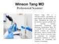 Winson Tang MD - Professional Scientist PowerPoint PPT Presentation