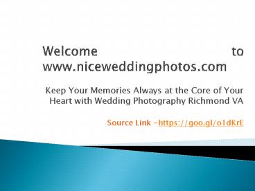 Wedding Photography Richmond VA