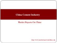 China Cement Industry