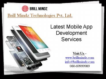 Mobile App Development Company In India