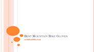 Best Mountain Bike Gloves