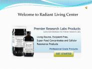Premier Research Labs Supplements