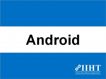 android training | android training in Chennai