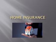 Home insurance