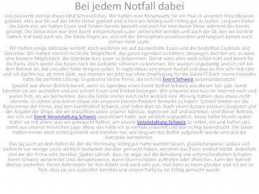 Bei jedem Notfall dabei