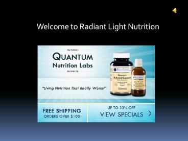 Quantum Nutrition
