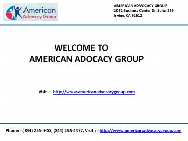 Disability Advocates in California