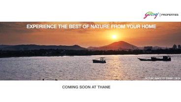 Godrej Emerald Thane - Premium Residences