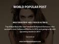 8 Most Beautiful and Talented Hollywood Actress 2016-17 PowerPoint PPT Presentation