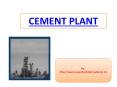 Cement Manufacturing Plant From India PowerPoint PPT Presentation