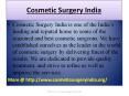 Cosmetic Surgery in Delhi PowerPoint PPT Presentation