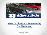 How To Choose A Trustworthy Car Mechanic?