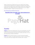PageHat reviews and bonuses PageHat