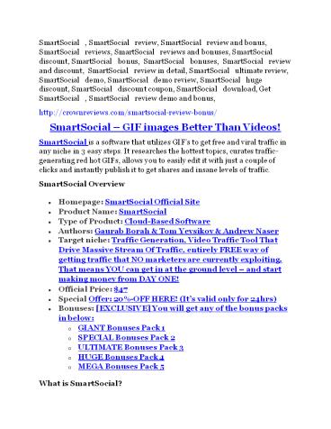 SmartSocial review and $26,900 bonus - AWESOME!