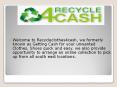Instant cash for recycling