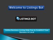 Citation Building Experts, Citation Building Service