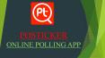 Online opinions polling app - Posticker (1)